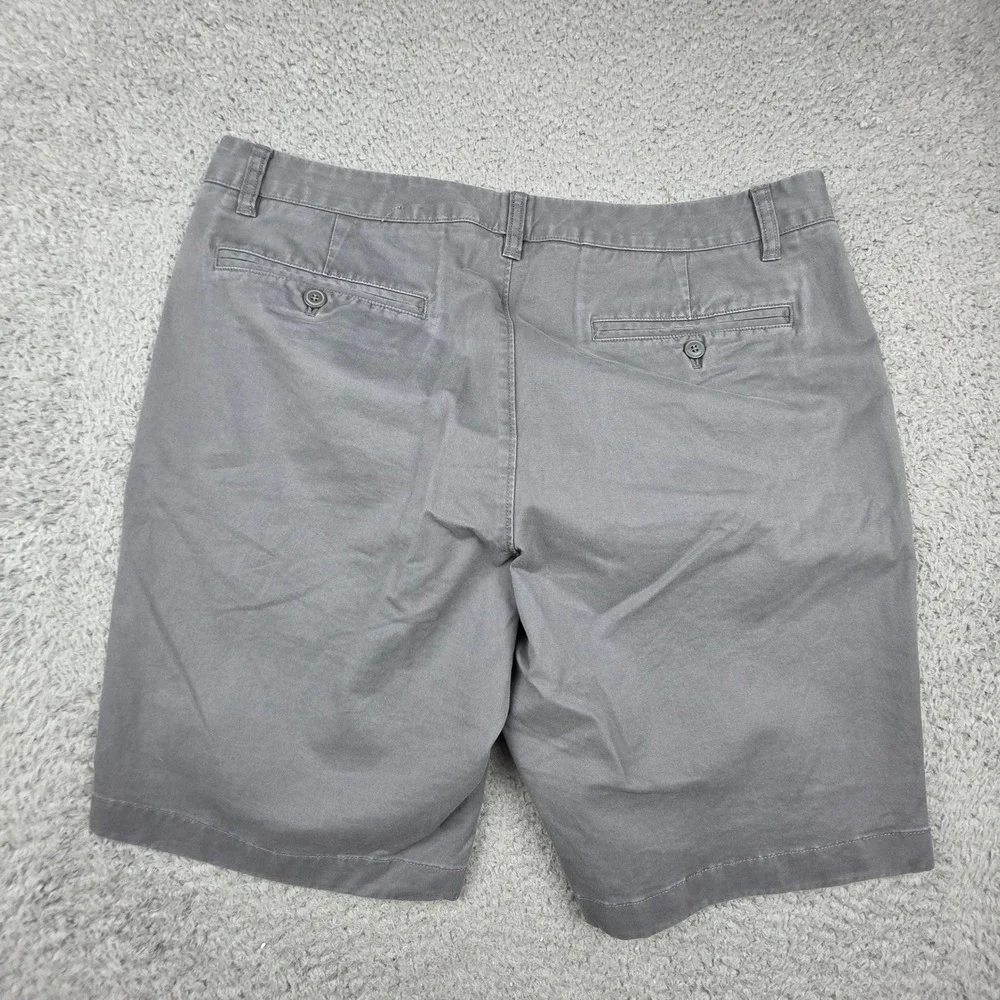 Bonobos Chino Shorts Mens 36 Gray Stretch Cotton 18769-GY437 Casual Summer